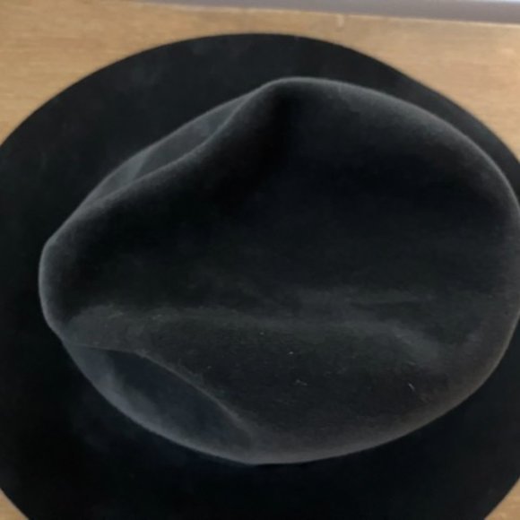 Fiorentino Vintage Fedora Black/Dark Grey Felt Hat - Picture 5 of 7
